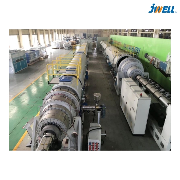 Tšebeliso e Sireletsehileng ea PE Pipe Extruder